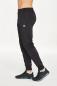 Preview: Polyester Trainingshose mit Bündchen - schwarz