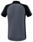 Preview: SIX WINGS Poloshirt - slate grey/schwarz