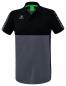 Preview: SIX WINGS Poloshirt - slate grey/schwarz