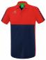 Preview: SIX WINGS Poloshirt - new navy/rot