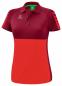 Preview: SIX WINGS Poloshirt Damen - rot/bordeaux