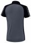 Preview: SIX WINGS Poloshirt Damen - slate grey/schwarz