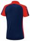 Preview: SIX WINGS Poloshirt Damen - new navy/rot