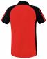 Preview: SIX WINGS Poloshirt - rot/schwarz