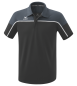 Preview: CHANGE by erima Poloshirt - black grey/slate grey/weiß