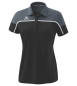 Preview: CHANGE by erima Poloshirt - black grey/slate grey/weiß