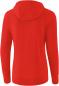 Preview: Kapuzensweatjacke Damen - rot