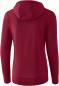 Preview: Kapuzensweatjacke Damen - bordeaux