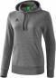 Preview: Kapuzensweat Damen - grau melange