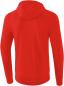 Preview: Kapuzensweatjacke - rot