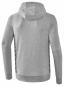 Preview: ESSENTIAL TEAM Kapuzensweat - hellgrau melange/slate grey