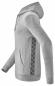 Preview: ESSENTIAL TEAM Kapuzensweat - hellgrau melange/slate grey