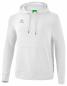 Preview: ESSENTIAL TEAM Kapuzensweat Kinder - weiß/monument grey