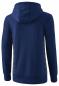 Preview: ESSENTIAL TEAM Kapuzensweat Damen - new navy/slate grey