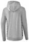 Preview: ESSENTIAL TEAM Kapuzensweat Damen - hellgrau melange/slate grey