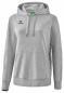 Preview: ESSENTIAL TEAM Kapuzensweat Damen - hellgrau melange/slate grey