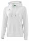 Preview: ESSENTIAL TEAM Kapuzensweat Damen - weiß/monument grey
