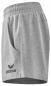 Preview: ESSENTIAL TEAM Sweatshort Damen - hellgrau melange