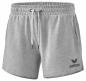 Preview: ESSENTIAL TEAM Sweatshort Damen - hellgrau melange