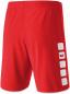 Preview: CLASSIC 5-CUBES Shorts Kinder - rot/weiß