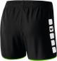 Preview: CLASSIC 5-CUBES Shorts Damen - schwarz/neon gelb