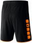 Preview: CLASSIC 5-CUBES Shorts Kinder - schwarz/orange