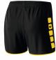 Preview: CLASSIC 5-CUBES Shorts Damen - schwarz/gelb