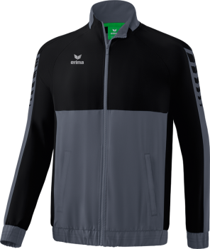 SIX WINGS Präsentationsjacke Kinder - slate grey/schwarz