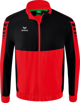 SIX WINGS Präsentationsjacke Kinder - rot/schwarz
