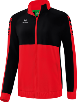 SIX WINGS Präsentationsjacke Damen - rot/schwarz