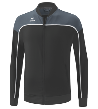 CHANGE by erima Präsentationsjacke - black grey/slate grey/weiß
