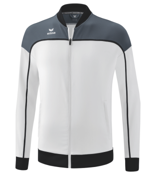 CHANGE by erima Präsentationsjacke - weiß/slate grey/schwarz
