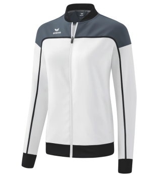 CHANGE by erima Präsentationsjacke - weiß/slate grey/schwarz