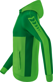 SIX WINGS Trainingsjacke mit Kapuze Kinder - green/smaragd/weiß