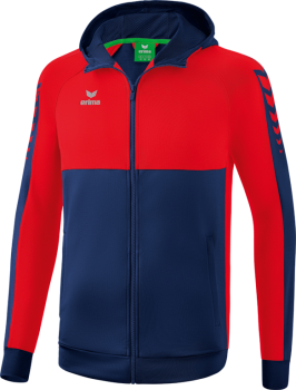 SIX WINGS Trainingsjacke mit Kapuze Kinder - new navy/rot