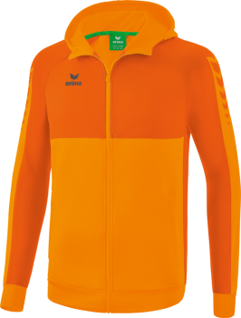 SIX WINGS Trainingsjacke mit Kapuze Kinder - new orange/orange