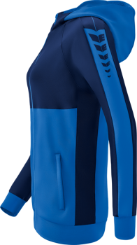 SIX WINGS Trainingsjacke mit Kapuze Damen - new royal/new navy