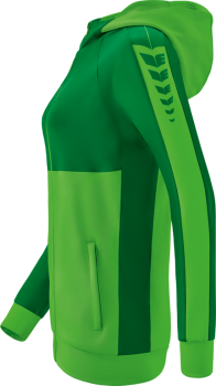 SIX WINGS Trainingsjacke mit Kapuze Damen - green/smaragd
