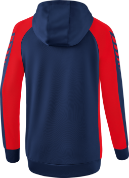 SIX WINGS Trainingsjacke mit Kapuze Damen - new navy/rot