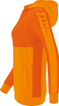 SIX WINGS Trainingsjacke mit Kapuze Damen - new orange/orange