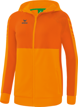 SIX WINGS Trainingsjacke mit Kapuze Damen - new orange/orange