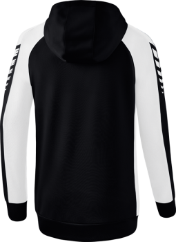SIX WINGS Trainingsjacke mit Kapuze Damen - schwarz/weiß