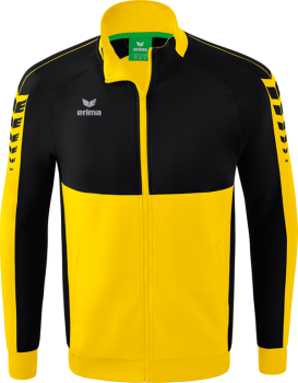 SIX WINGS Worker Jacke - gelb/schwarz