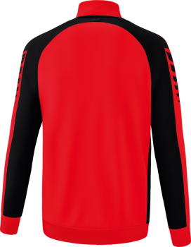 SIX WINGS Worker Jacke Kinder - rot/schwarz