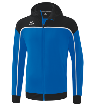 CHANGE by erima Trainingsjacke mit Kapuze - new royal/scchwarz/weiß