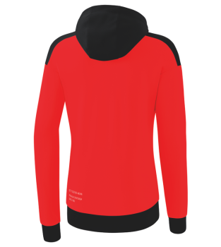Preview: CHANGE by erima Trainingsjacke mit Kapuze - rot/schwarz/weiß