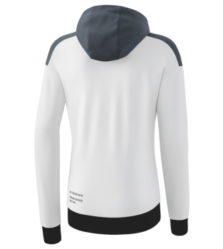 CHANGE by erima Trainingsjacke mit Kapuze - weiß/slate grey/schwarz
