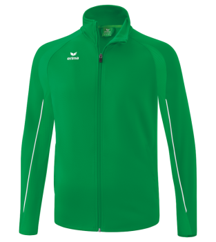 LIGA STAR Polyester Trainingsjacke - smaragd/weiß