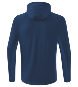 LIGA STAR Trainingsjacke mit Kapuze - new navy/weiß