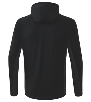 LIGA STAR Trainingsjacke mit Kapuze - schwarz/weiß